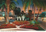 Fashionable Lincoln Road Mall, Miami Beach