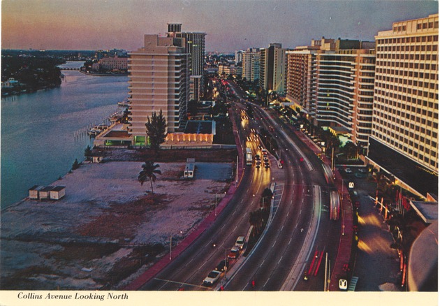 Collins Avenue Looking North - Collins Avenue Looking North