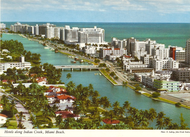 Hotels along Indian Creek, Miami Beach - Hotels along Indian Creek, Miami Beach
