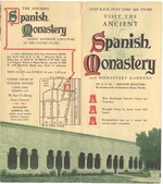 Ancient Spanish Monastery in North Miami Beach leaflet, ca. 1955