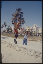 Rollerbladers at Lummus Park