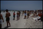 People crowded on beach