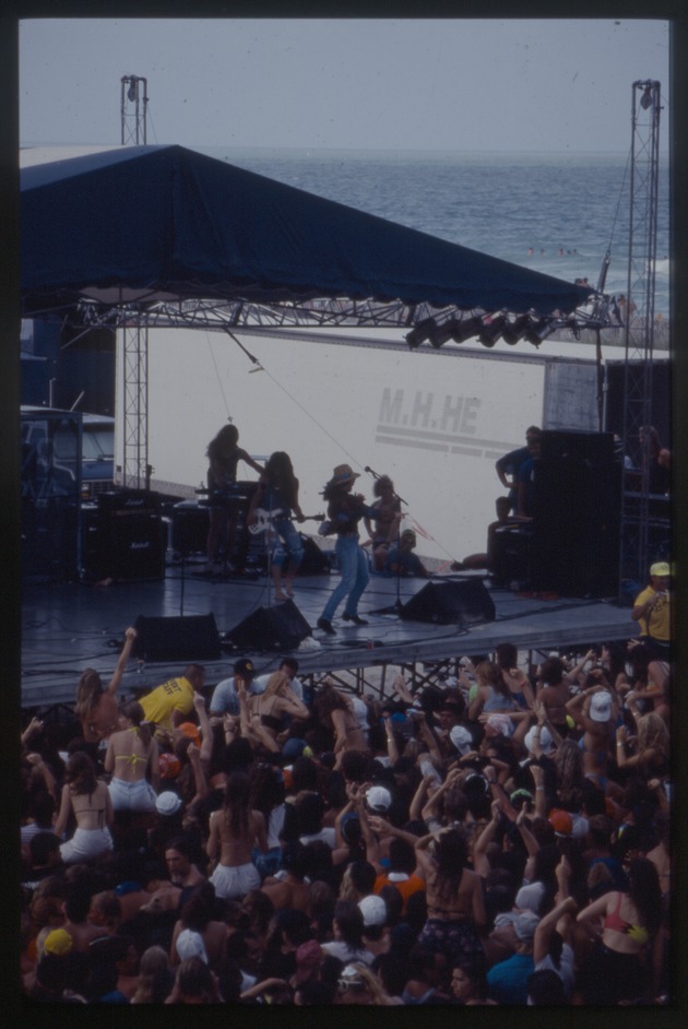 Bon Jovi performs at Aldo Nova concert