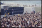 Bon Jovi on stage at beach concert