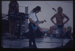 Musicians perform on stage