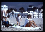 Family on the beach