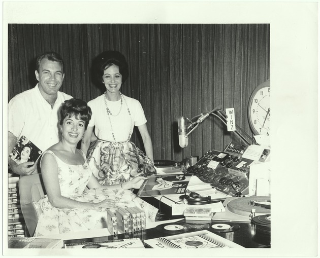 WINZ radio recording booth - Recto Photograph