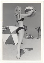 Carol Joyce is looking to play beach ball