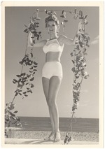 Karla Scurto holding a long vine