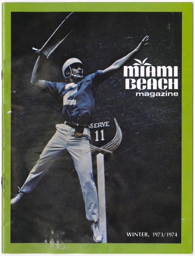 Miami Beach Magazine - Cover: Miami Beach magazine. Winter, 1973/1974