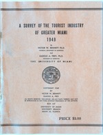 Two studies on tourism in Miami and Miami Beach, 1949
