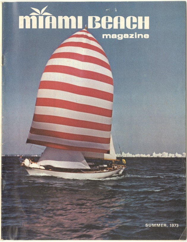 Miami Beach Magazine Summer, 1973. - Cover: Miami Beach Magazine. Summer, 1973