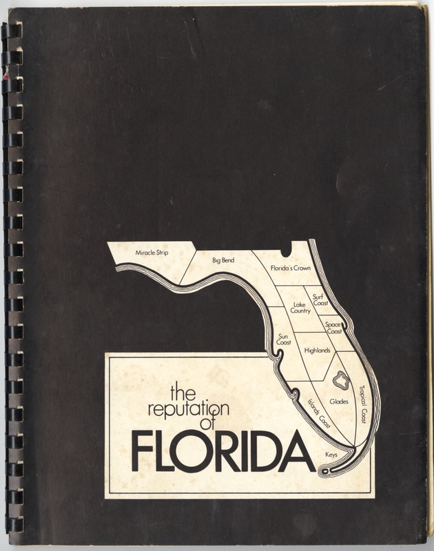 The reputation of FLORIDA - Booklet, cover: the reputation of Florida