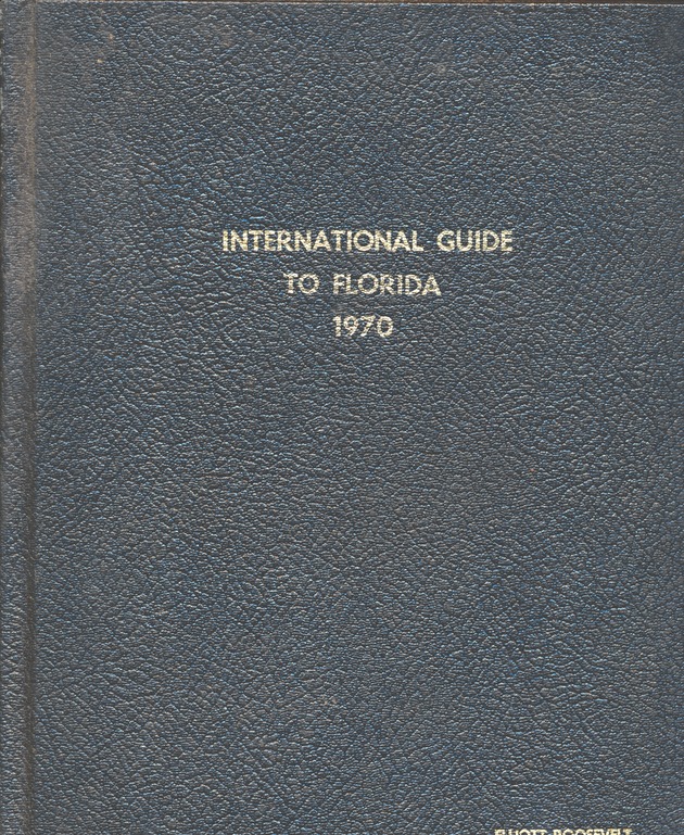 International Guide to Florida 1970 - Cover: International Guide to Florida 1970