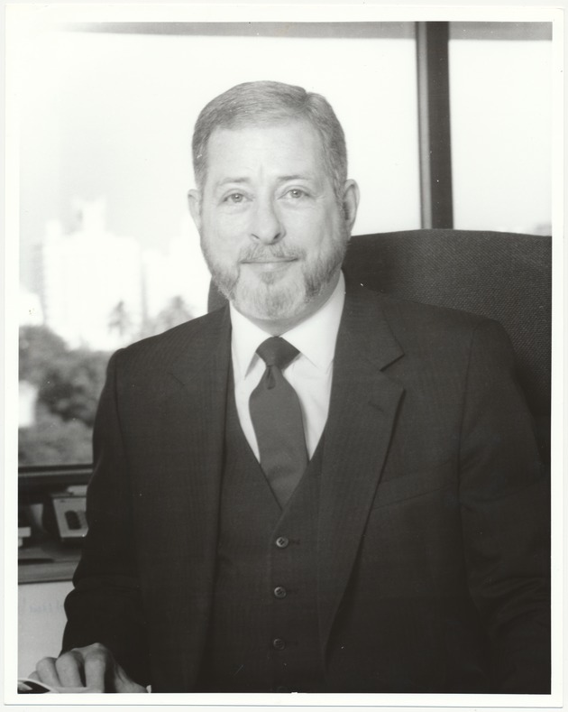 Miami Beach City Manager Rob Parkins - Photograph, recto: [Portrait of City Manager Rob Parkins]
