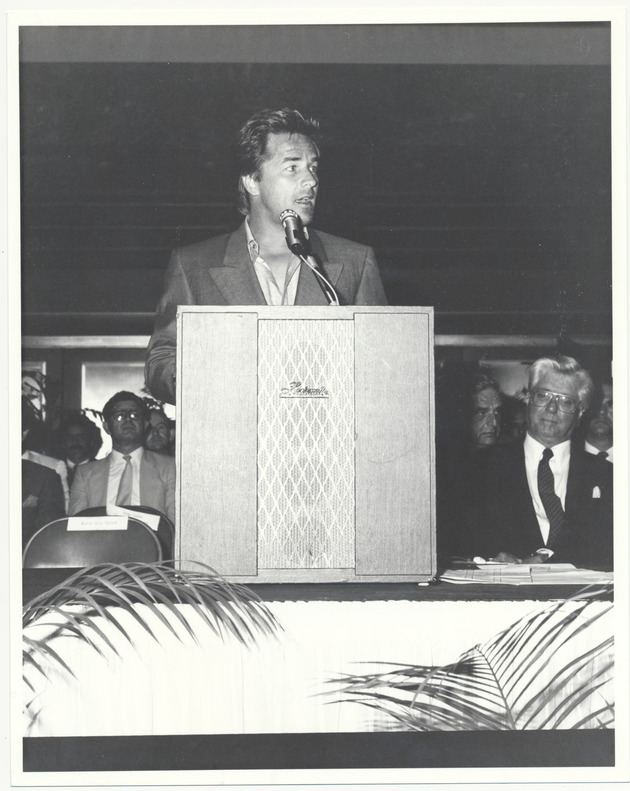 Don Johnson at Miami Beach event - Recto Photograph