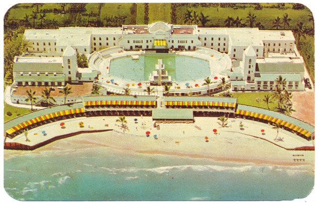 Postcard of the MacFadden Deauville Hotel - 