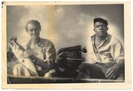 Two men in boat