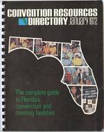 Convention Resources Directory January 1972