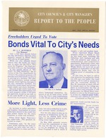 City Council and City Manager's Report to the People