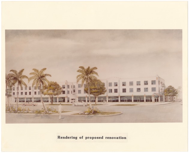 Rendering of proposed renovations 715 5th St