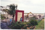 Miami Beach oceanfront condominiums and buildings under construction, late 1990s
