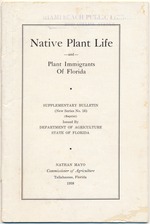 Native Plant Life and Plant Immigrants of Florida.