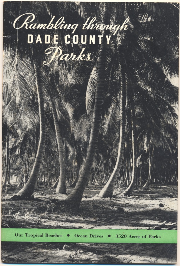 Rambling Through Dade County Parks. - Book, cover: Rambling Through Dade County Parks
