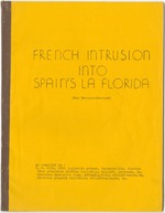 French Intrusion into Spain's La Florida.
