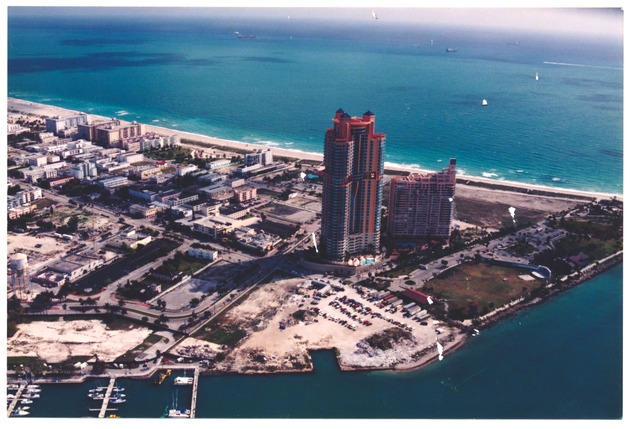 Aerial of South Beach Erosion Study - Recto