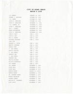 Miami Beach Mayors From 1917 - 2001