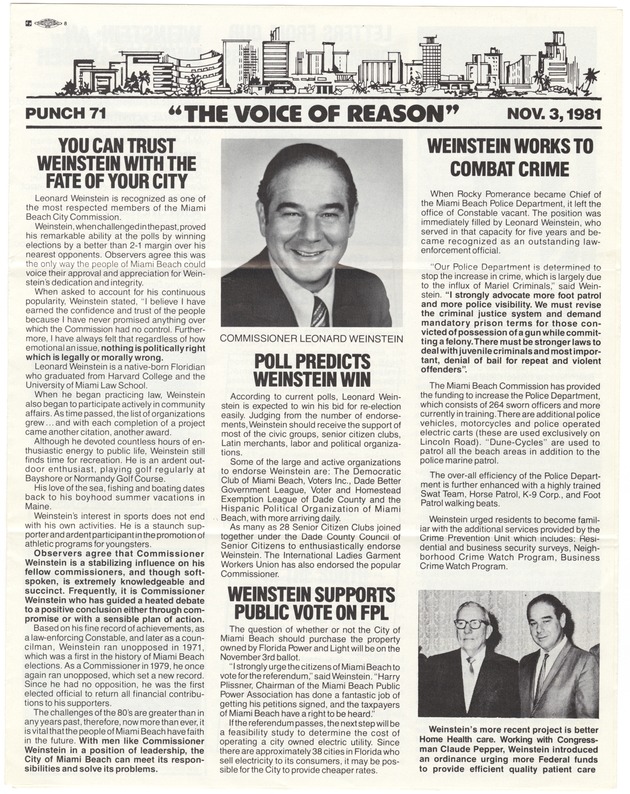 “The Voice Of Reason” Campaign - 