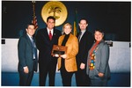 Miami Beach Commissioners and Mayor David Dermer presenting awards, November 13, 2002