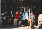 Members of the Miami Beach City Commission in front of tram in San Francisco