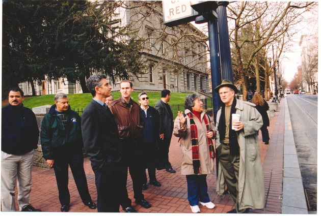 Members of the Miami Beach City Commission in San Francisco - 