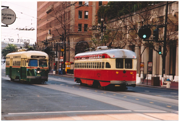 Trams, San Francisco, California - 