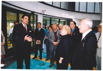 Miami Beach city officials during City's State of Address, Miami Beach's Anniversary, and rededication of City Hall, March 26, 2003