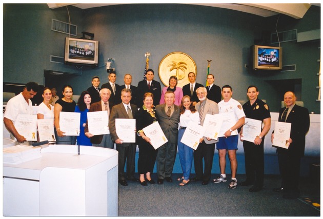 Presentation of Award Certificates