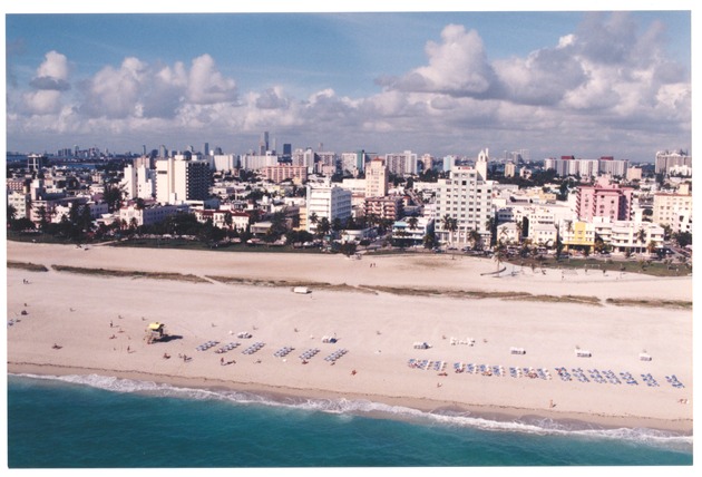 South Beach, Ocean Drive and Miami Beach Convention Center