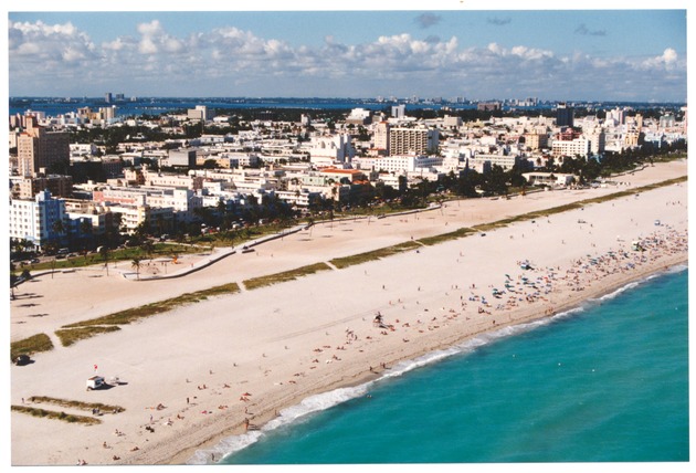 South Beach, Ocean Drive and Miami Beach Convention Center
