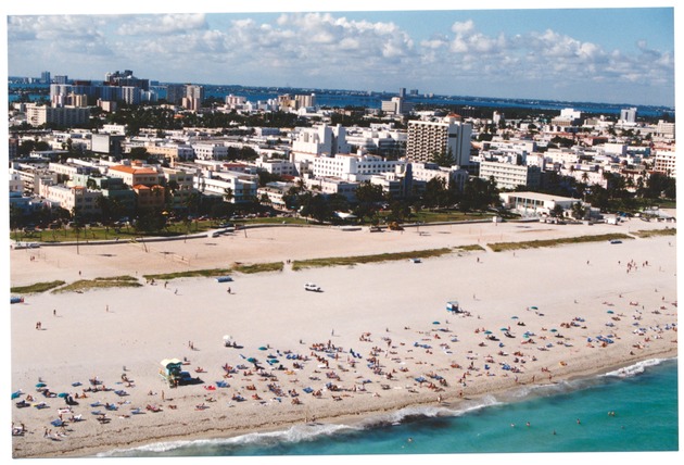 South Beach, Ocean Drive and Miami Beach Convention Center