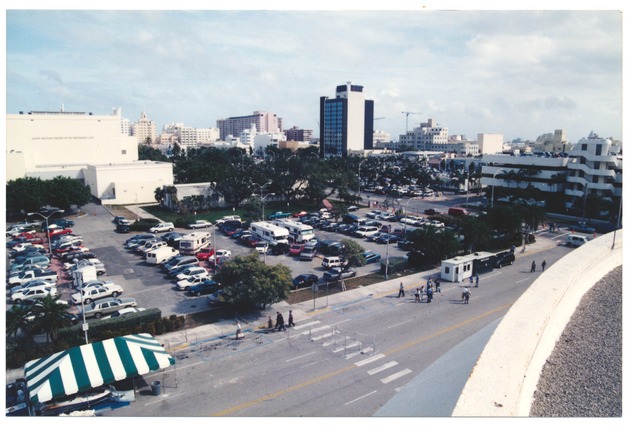 Aerial photographs of Miami Beach