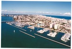 Aerial photographs of Miami Beach