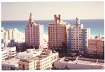 Aerial photographs of Miami Beach