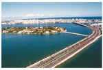 Aerial photographs of Miami Beach