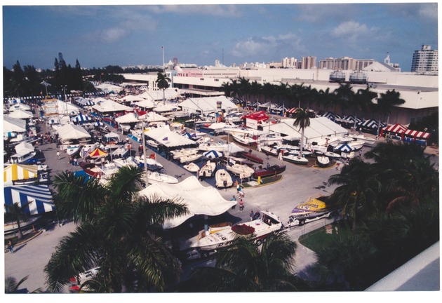 Aerial photographs of Miami Beach