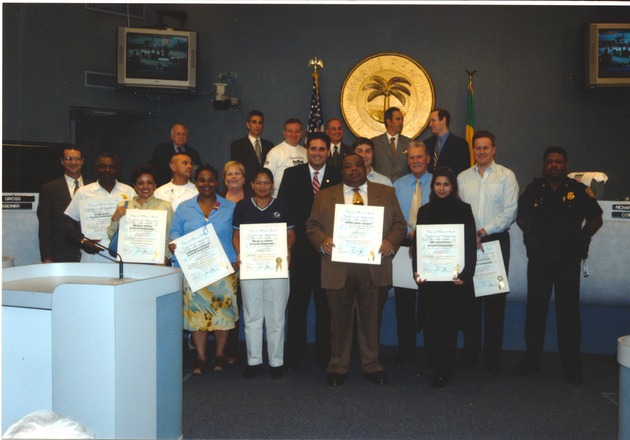 Certificates of Appreciation to Goodwill Ambassadors - 