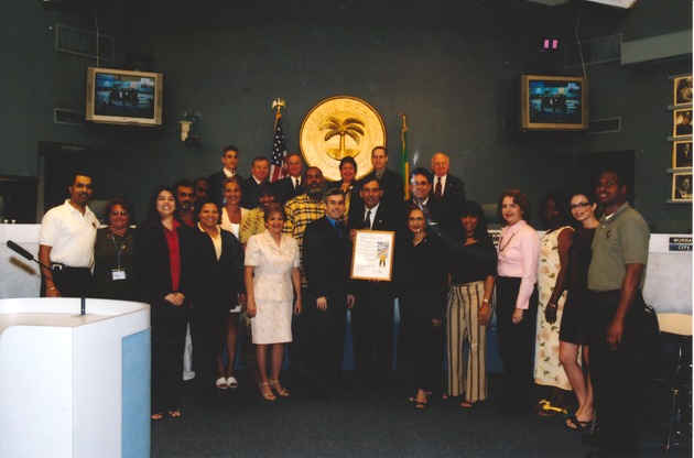 Miami Beach City Clerk Bob Parcher Proclamation Award - 