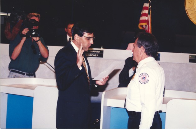 Fire Chief Luis Garcia Oath - 