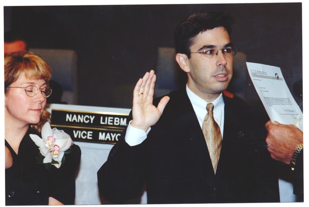 Jorge M.Gonzalez Taking Oath